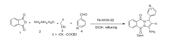 iron modified mesoporous MCM-22 zeolite catalyst