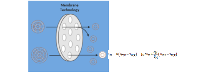 membrane separation math