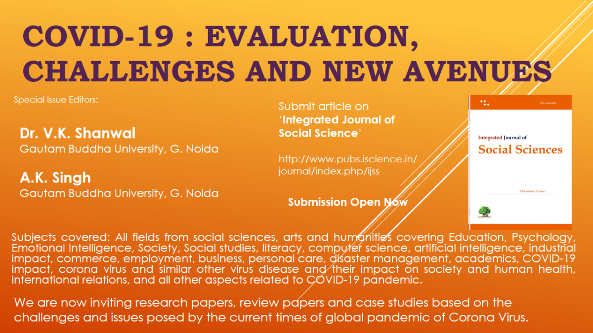 Covid-19 : Evaluation, Challenges and New Avenues